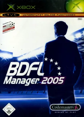 LMA Manager 2005 (Europe) box cover front